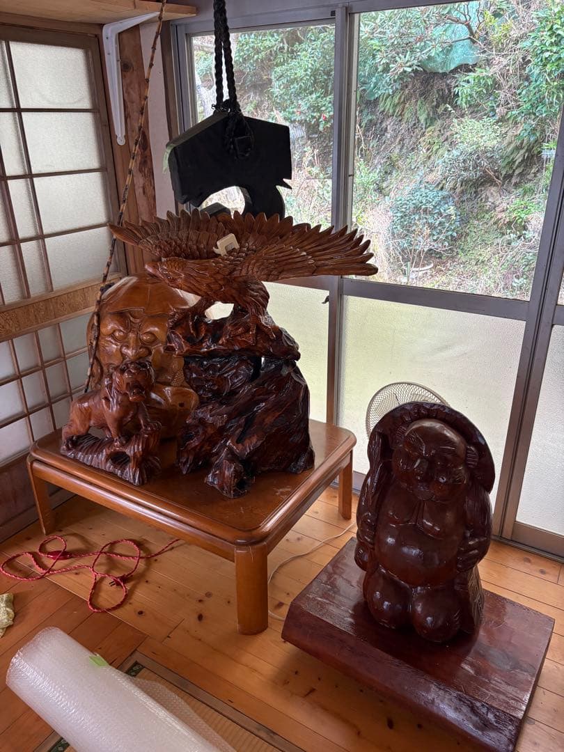 能面 天狗 縦約23cm 厄除 魔除 骨董 ※説明文必読