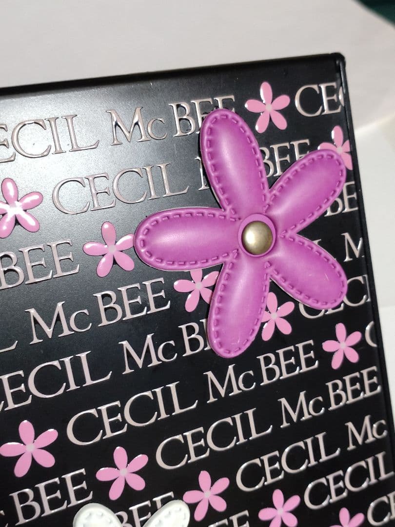 【希少】CECIL McBEE セシルマクビー 鏡 ミラー Y2K 平成 花