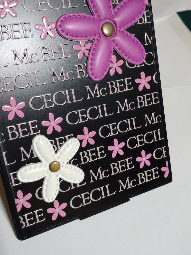 【希少】CECIL McBEE セシルマクビー 鏡 ミラー Y2K 平成 花