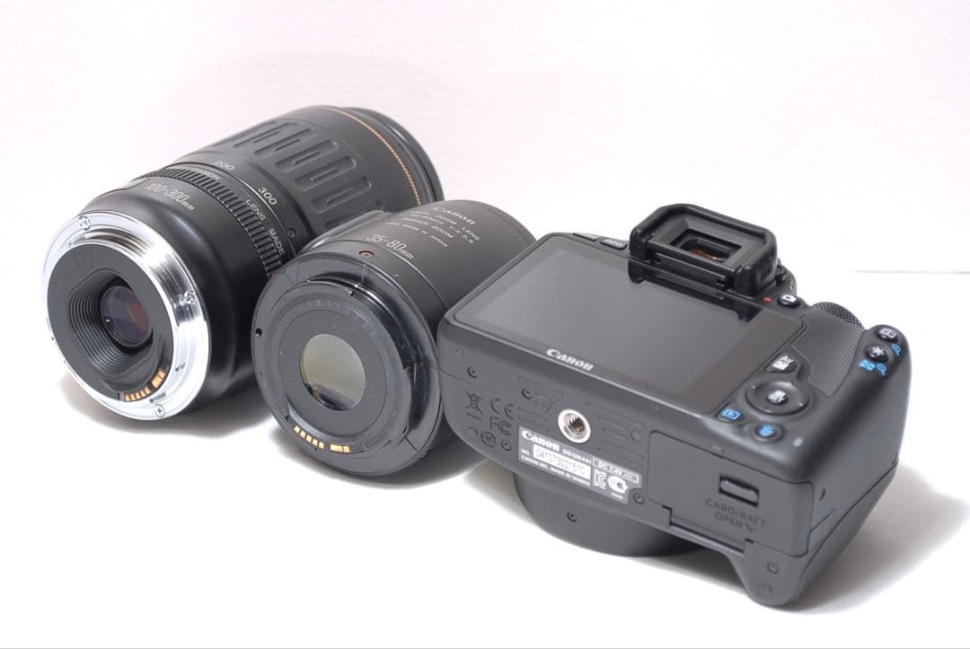 ✨新品級✨超望遠レンズデビューに✨CANON KISS X7✨極少シャッター数