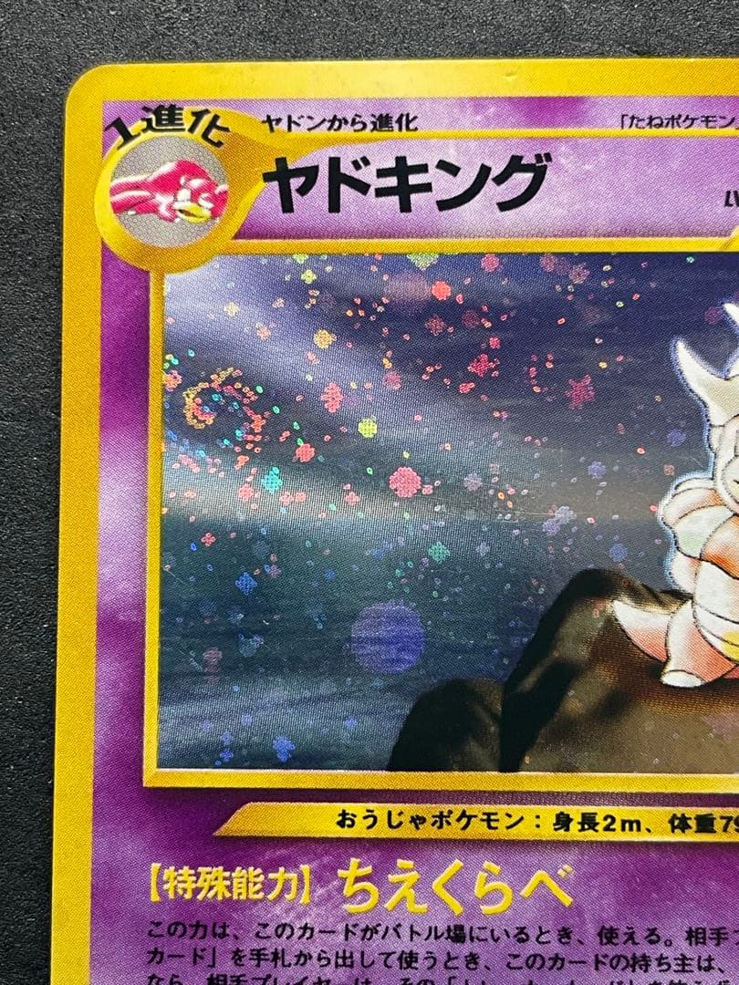 写真追加 旧裏 ヤドキング 渦巻き ホロ 大玉 ホロ ホロ多め
