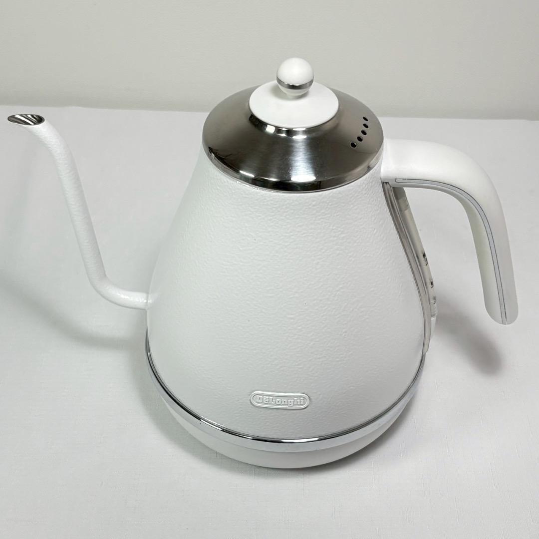 展示品 デロンギ 電気カフェケトル アイコナ KBOE1230J-W 1.0L