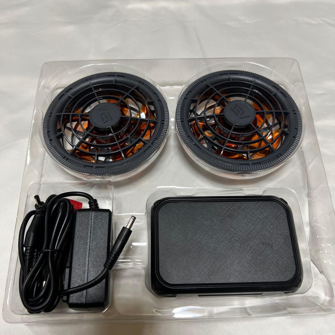 お買得❤️高出力⭐️空調作業服用⭐️ファンバッテリーセット⭐️日本製ブラシレスモーター