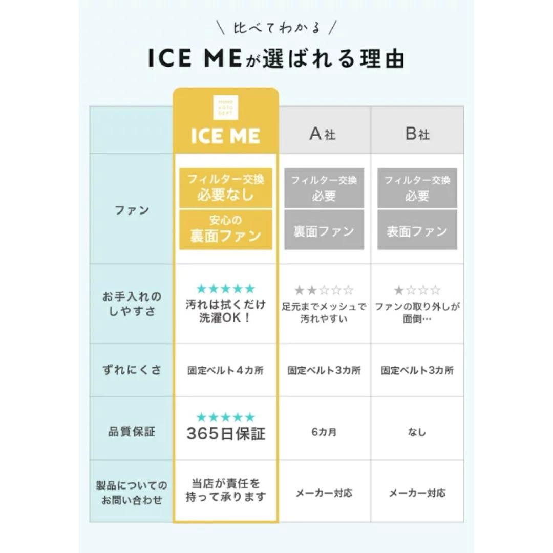 ICE ME ベビーカー　ファンシート　シート　アイスミー