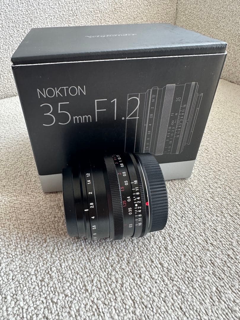 Voigtländer NOKTON 35mm F1.2 レンズ X-mount