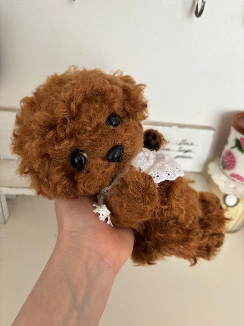 テディプードル　テディわんこ　プードル　ぬいぐるみ　トイプードル