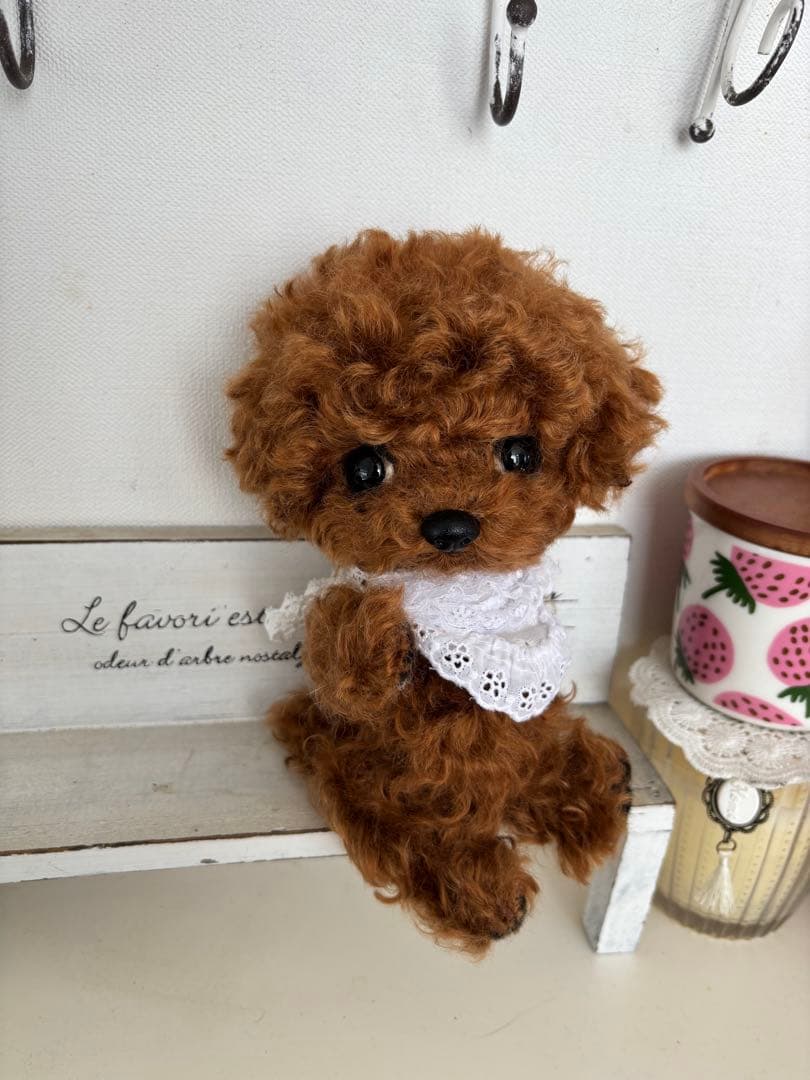 テディプードル　テディわんこ　プードル　ぬいぐるみ　トイプードル