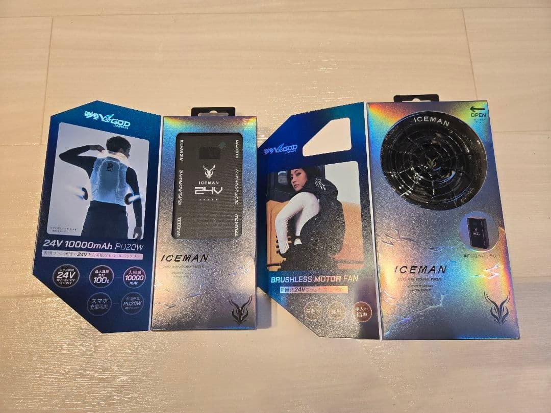 ICEMAN 24V 10000mAh バッテリー