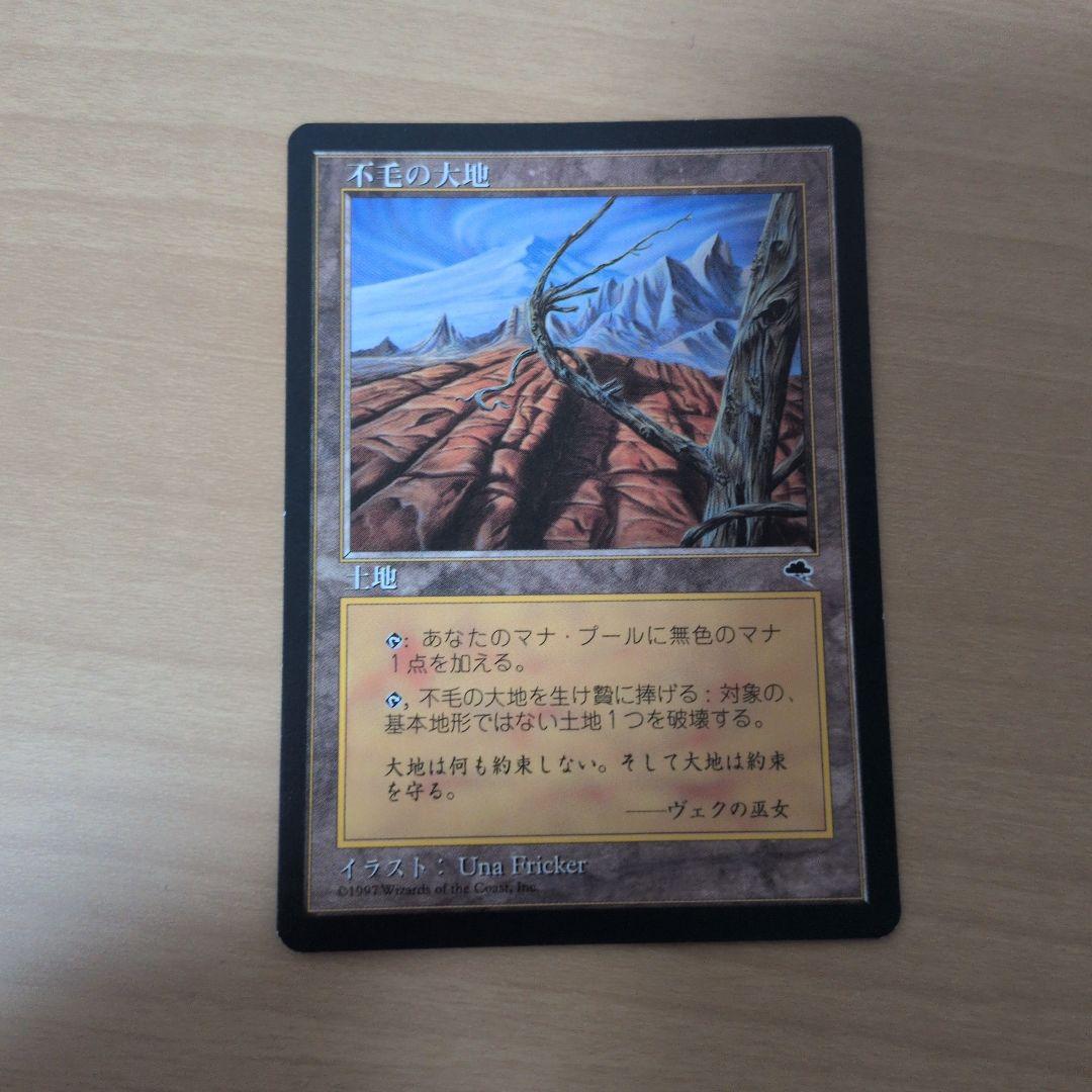 【MTG】不毛の大地/Wasteland 日本語版 マジックザギャザリング