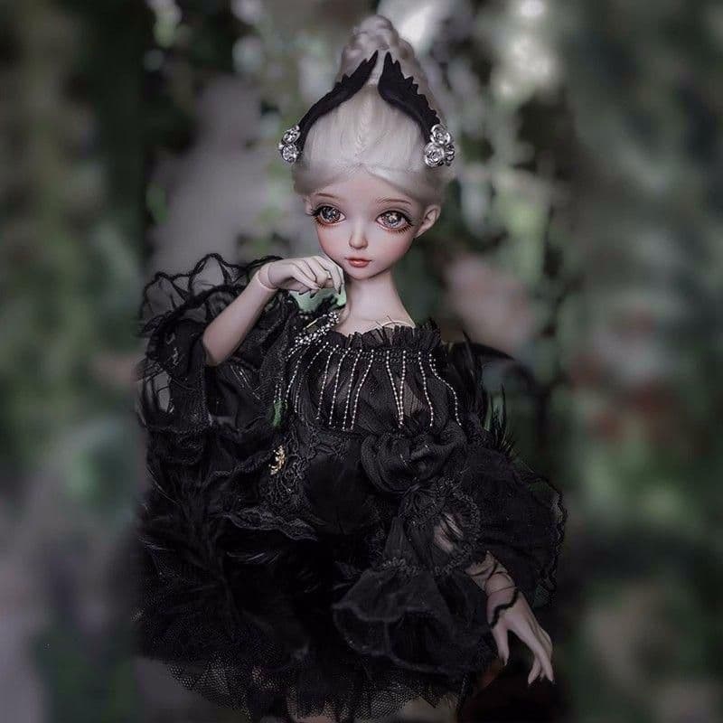 AS93 BJD 1/3 ドール本体 Qianru　球体関節人形 ハンドメイド
