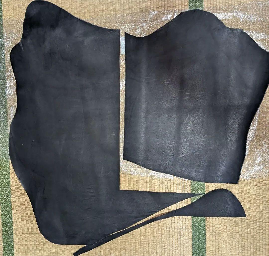 革 バングラデシュレザーの黒