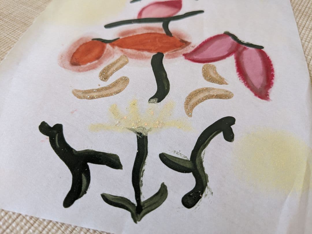 手書きアート『蕾』