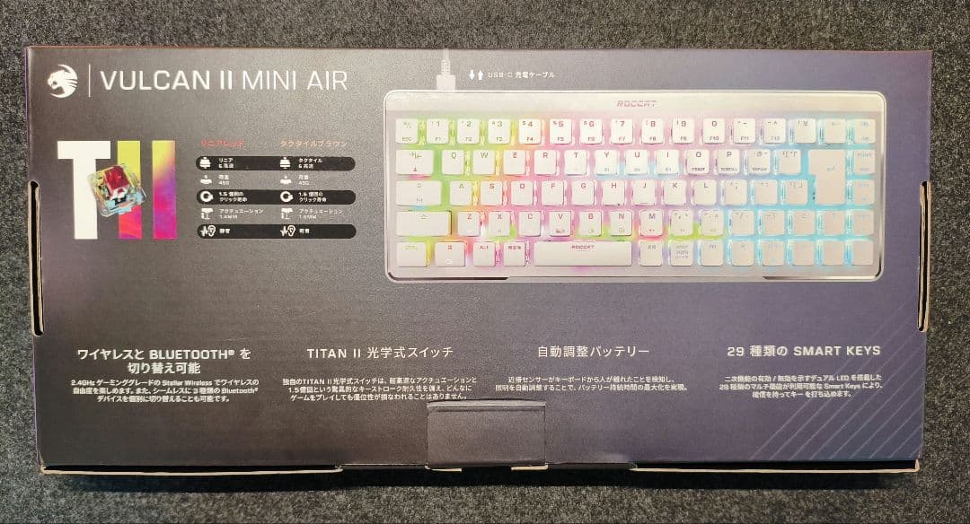 【新品未使用】ROCCAT Vulcan II Mini Air 日本語配列