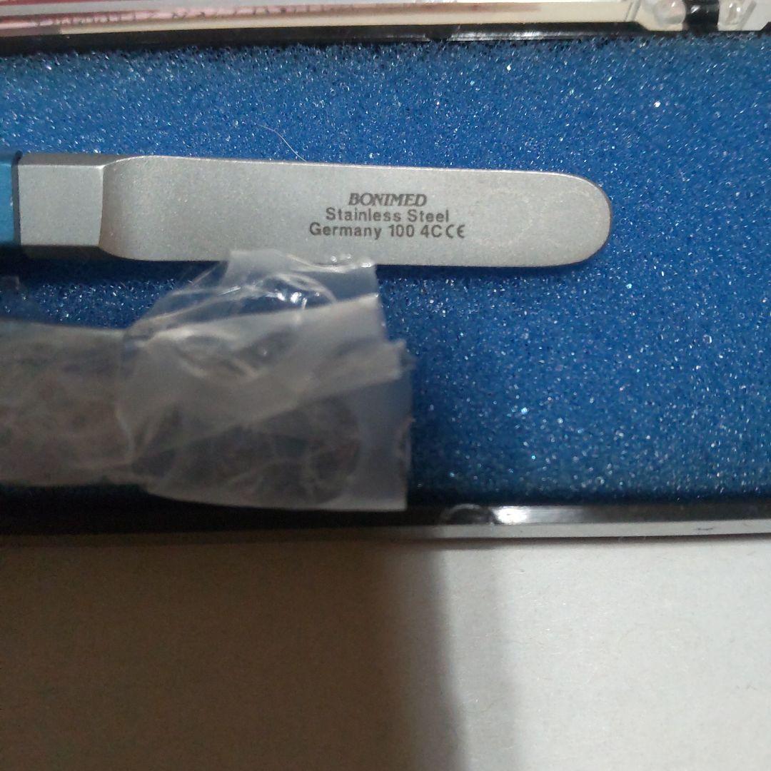 BONIMED ステンレススチールピンセット 451-610-77