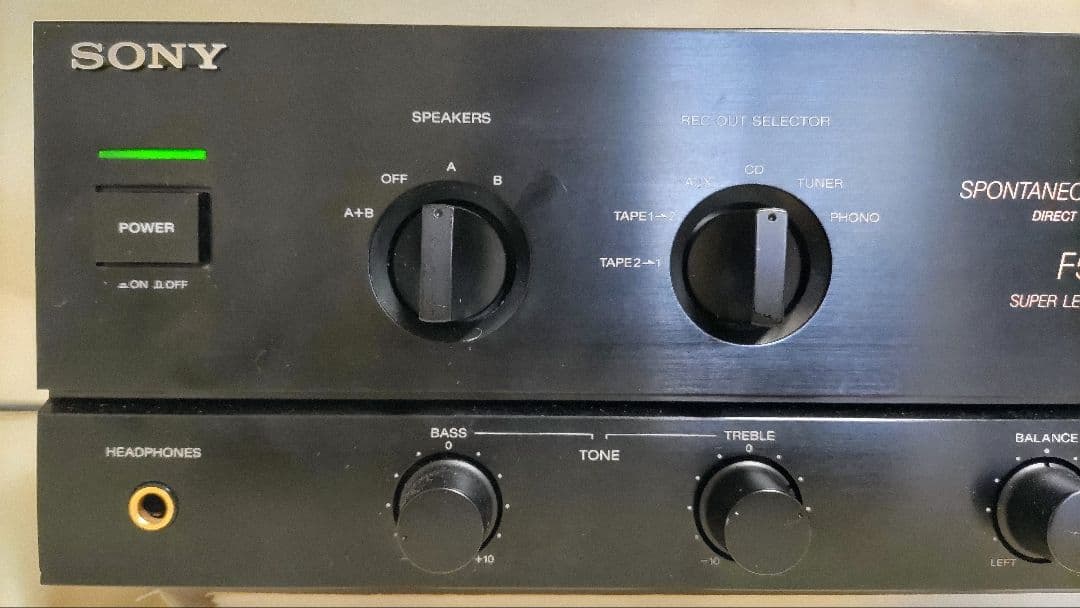 SONY プリメインアンプ TA-F500 動作品