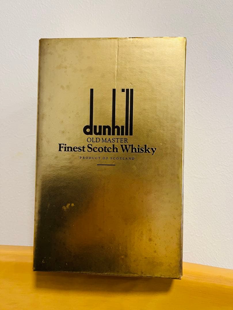 ダンヒル（Dunhill）「オールドマスター」スコッチウイスキー箱付き※レア古酒