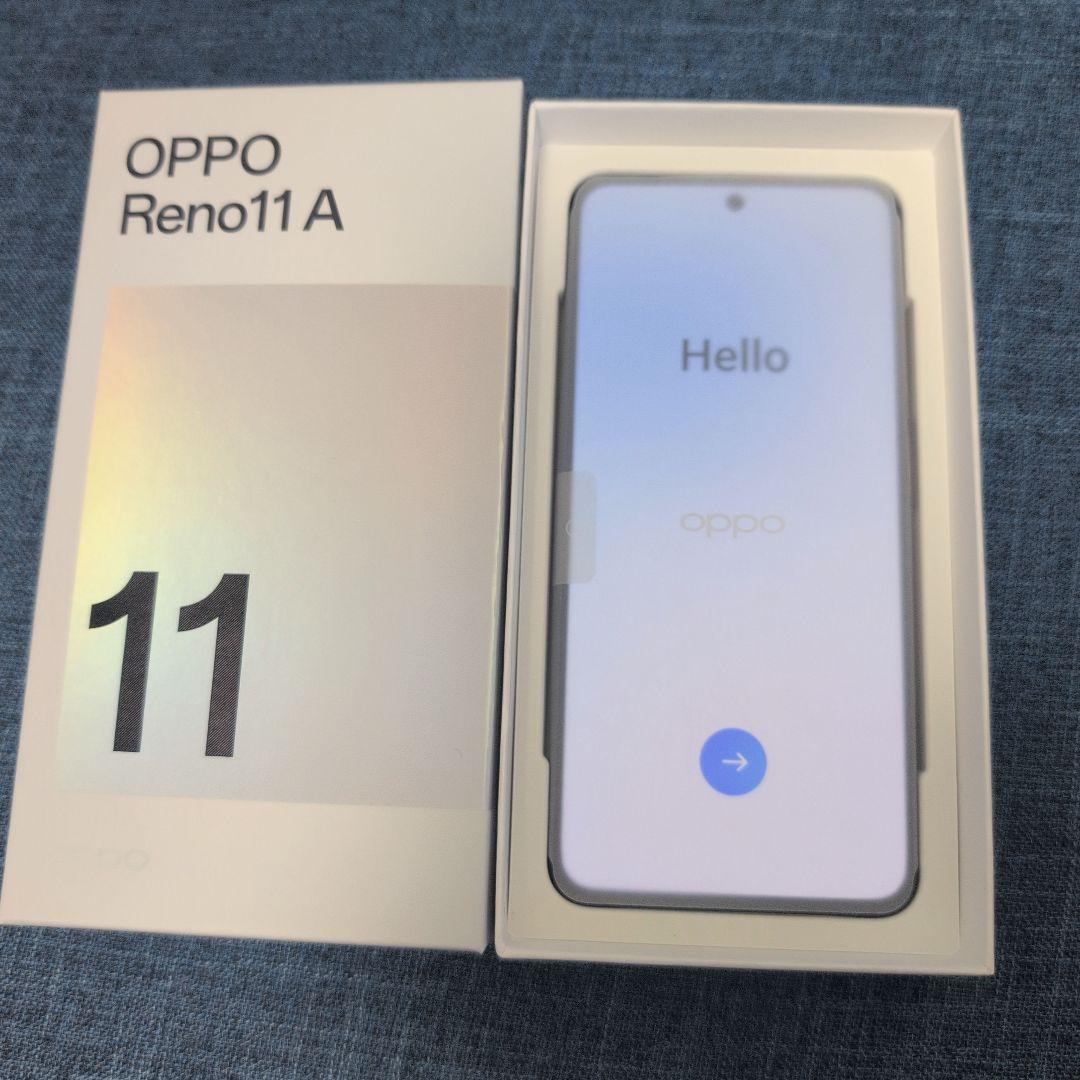【新品未使用】SIMフリー！OPPO Reno 11 A ダークグリーン