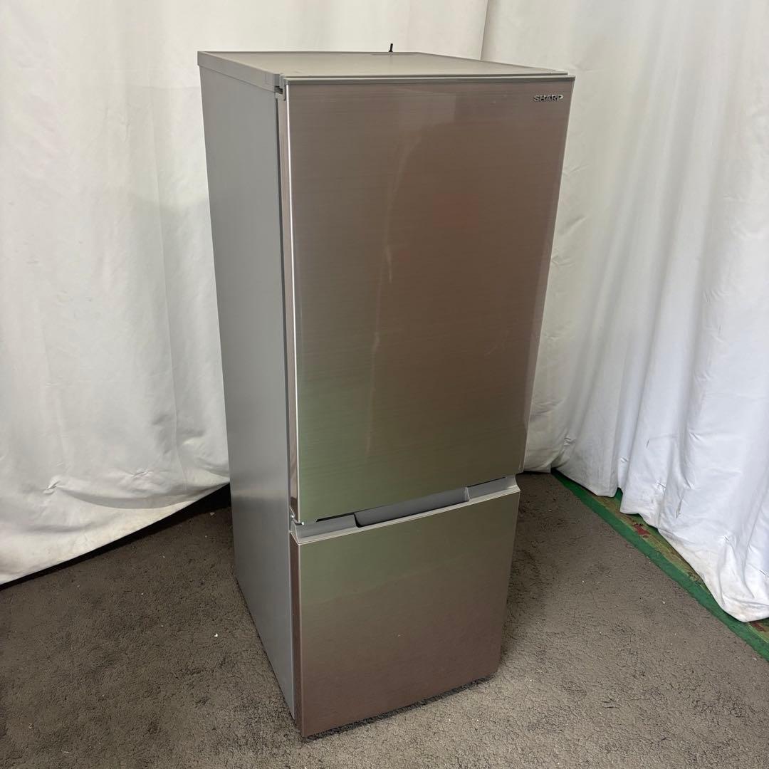 202⭕️冷蔵庫　シャープ　一人暮らし　23年　安い　綺麗　中古　設置無料　洗濯機