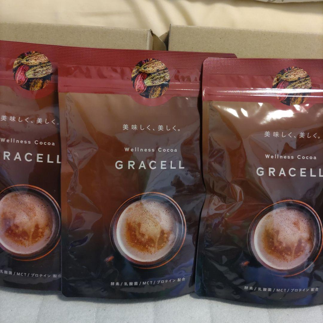 GRACELL ウェルネスココア 100g×3袋