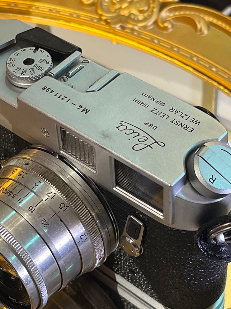 Leica M4 シルバー ＋50mmレンズ ＋Lマウントアダプター美品