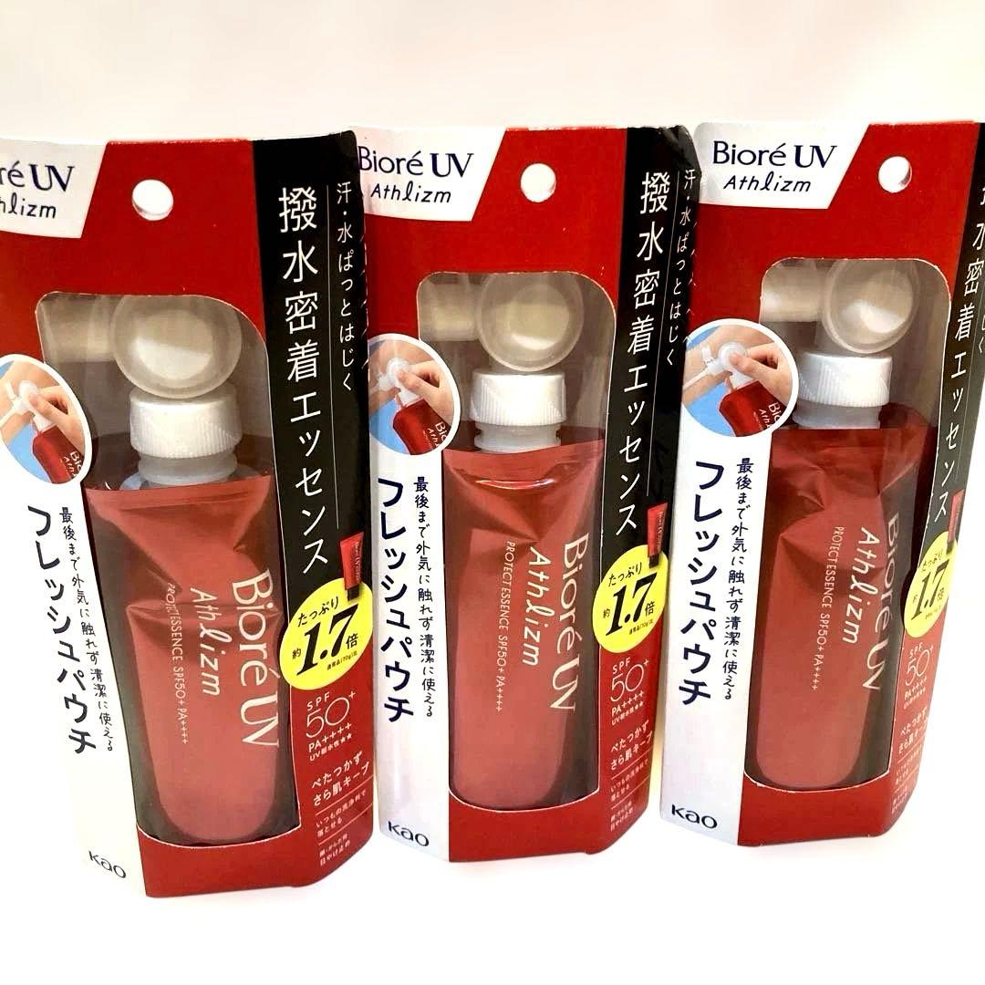 ビオレUV アスリズム プロテクト エッセンス フレッシュパウチ×３本