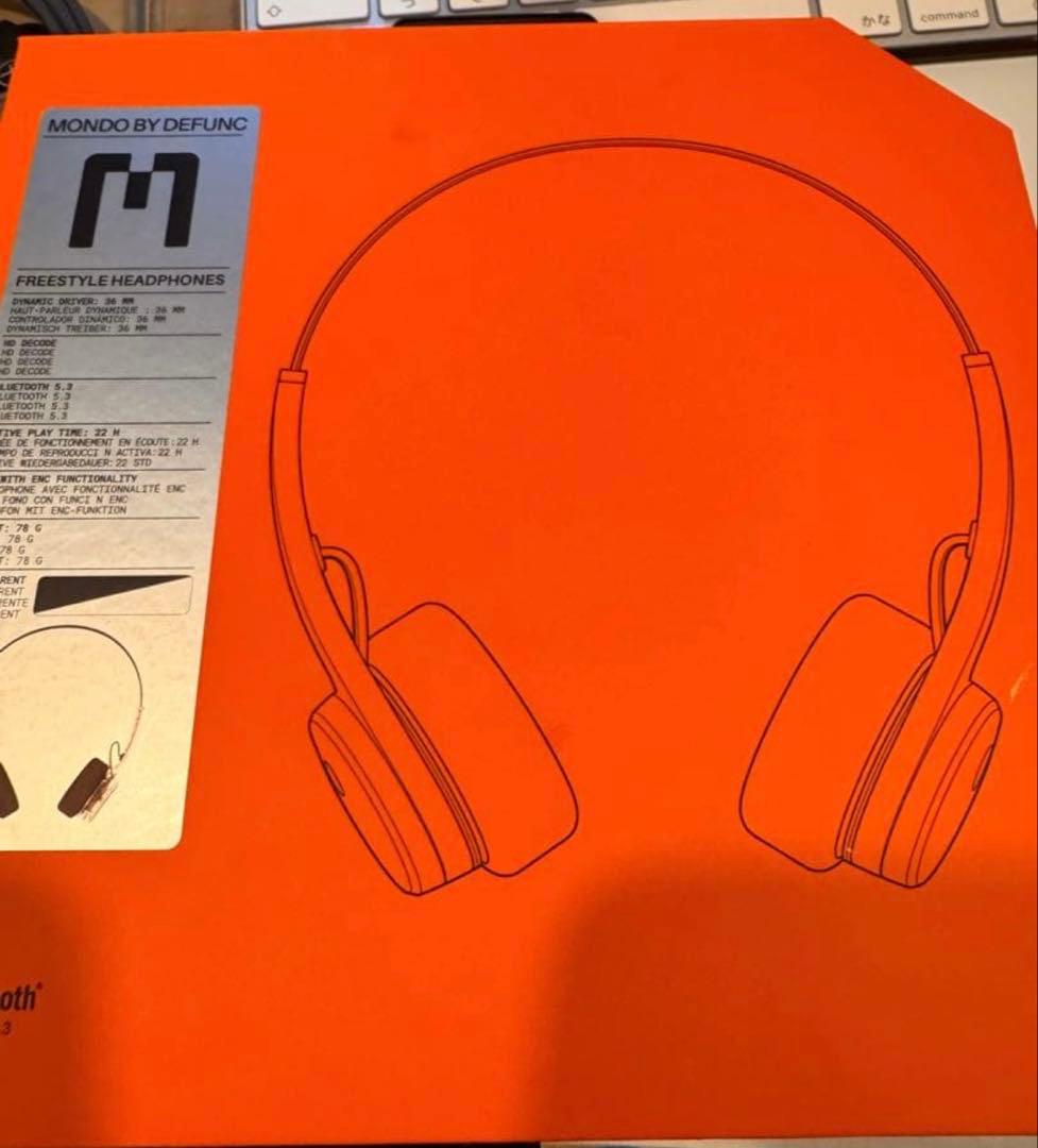 ヘッドホン MONDO by Defunc Freestyle Headphones