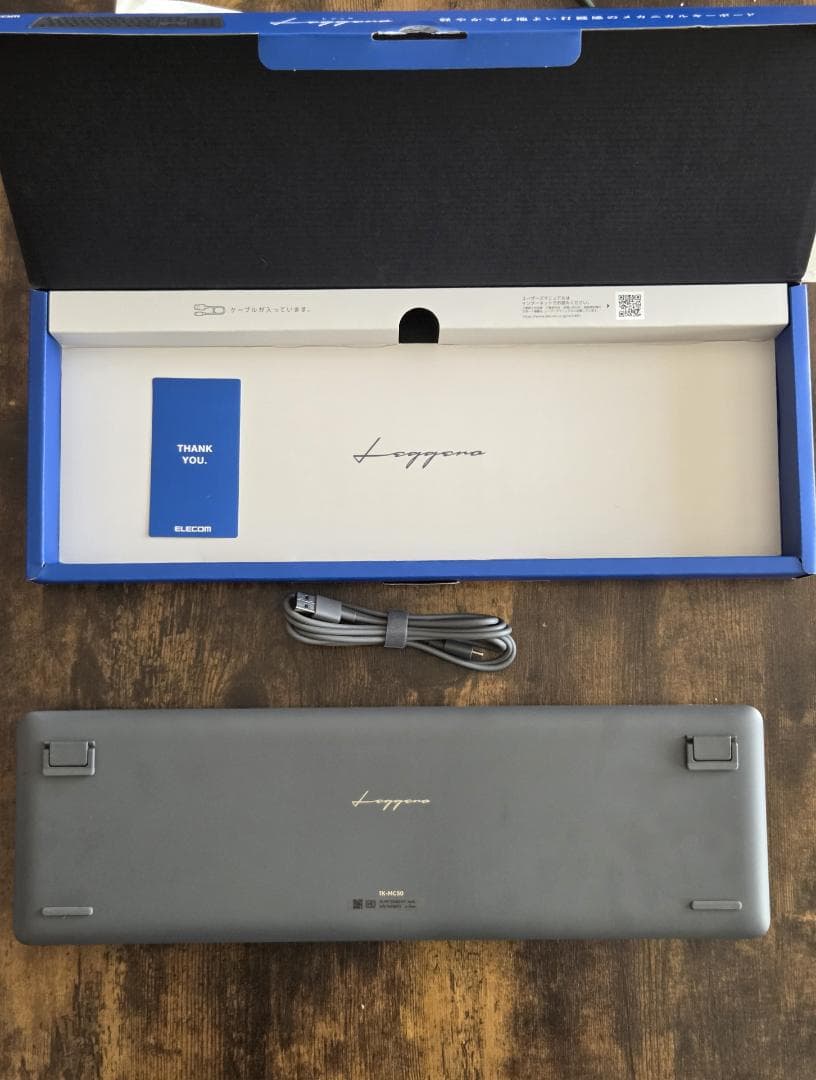 ELECOM レジェロ　Leggero TK-MC50UKLGY/EC 赤軸