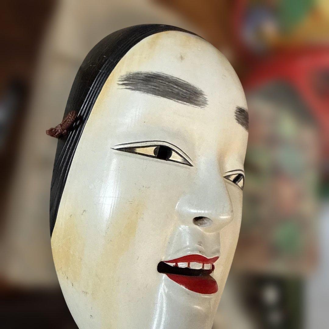 須田！！木製お面 表情豊か