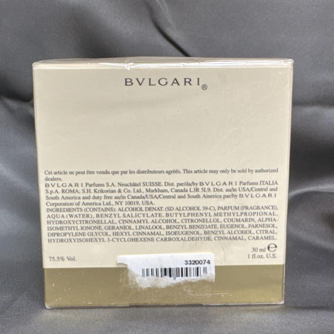 未開封 BVLGARI ブルガリ プールファム オーデパルファム 30ml 香水