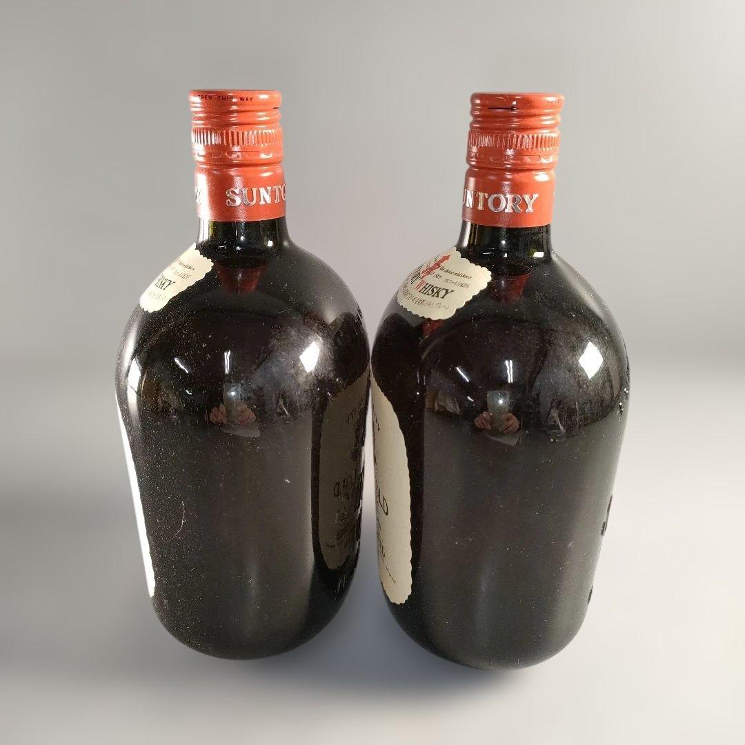 A1412-2/サントリー オールド ウイスキー特級/麦穂ラベル/760ml/