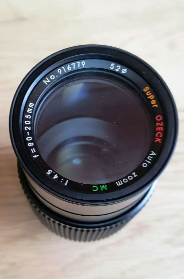 Super OZECK 80-205mm F4.5 PK 望遠レンズ