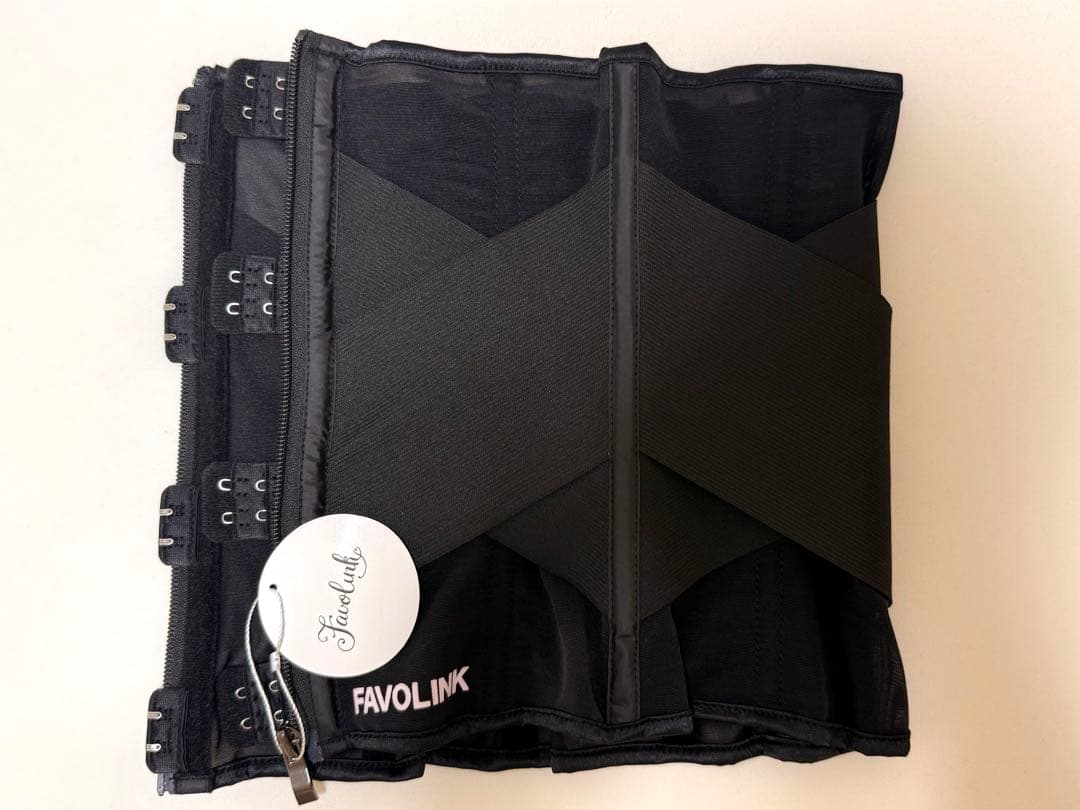 【新品未使用】XXS FAVOLINK ウエストシェイパー メッシュ 安井友梨