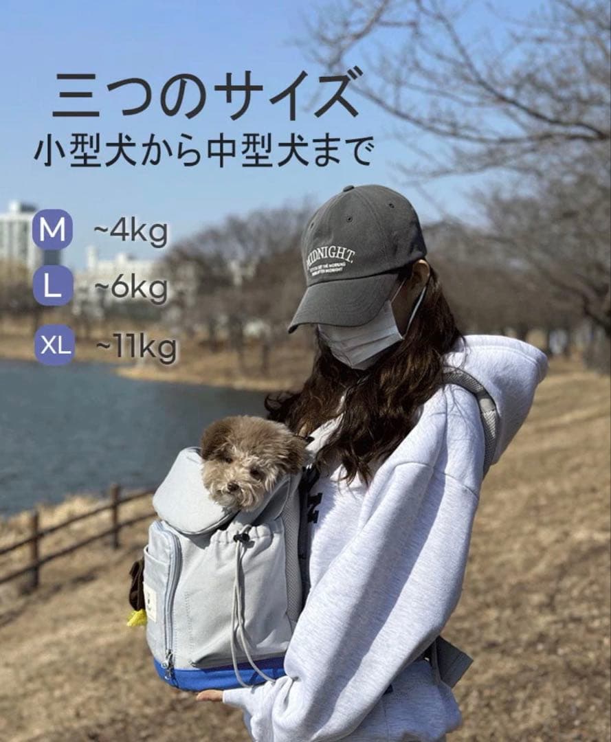韓国 befloof フロントバッグ XLキャリーバッグ スリング リュック