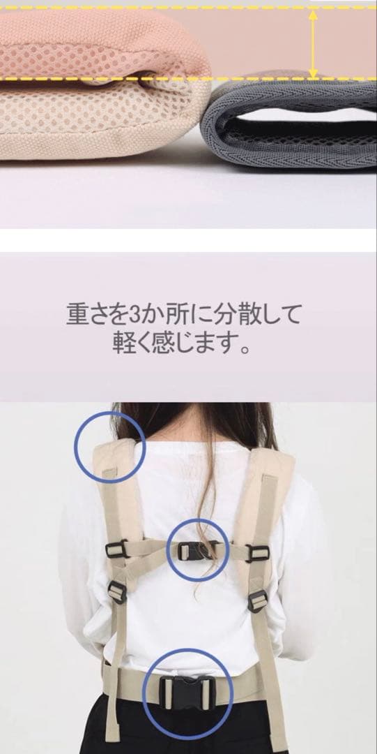 韓国 befloof フロントバッグ XLキャリーバッグ スリング リュック