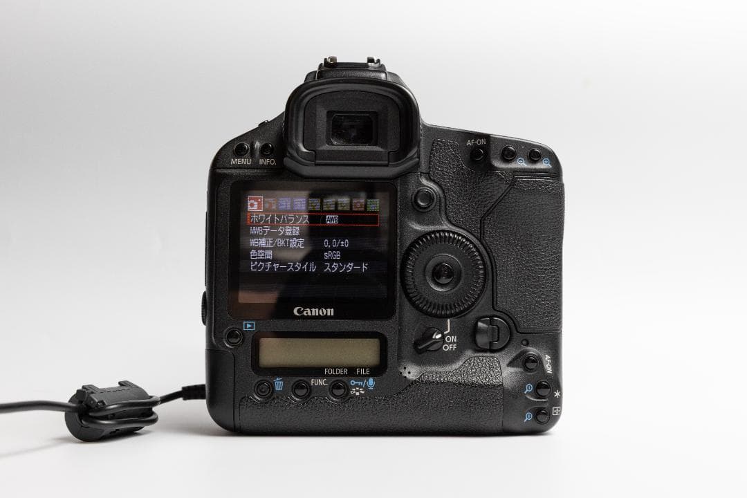 Canon EOS-1D Mark III 、DCカプラー DR-E4、充電器