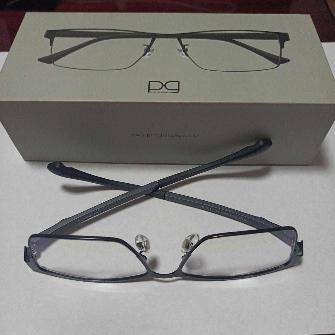 美品です□ピントグラス PG-111L-BK□軽度　老眼鏡