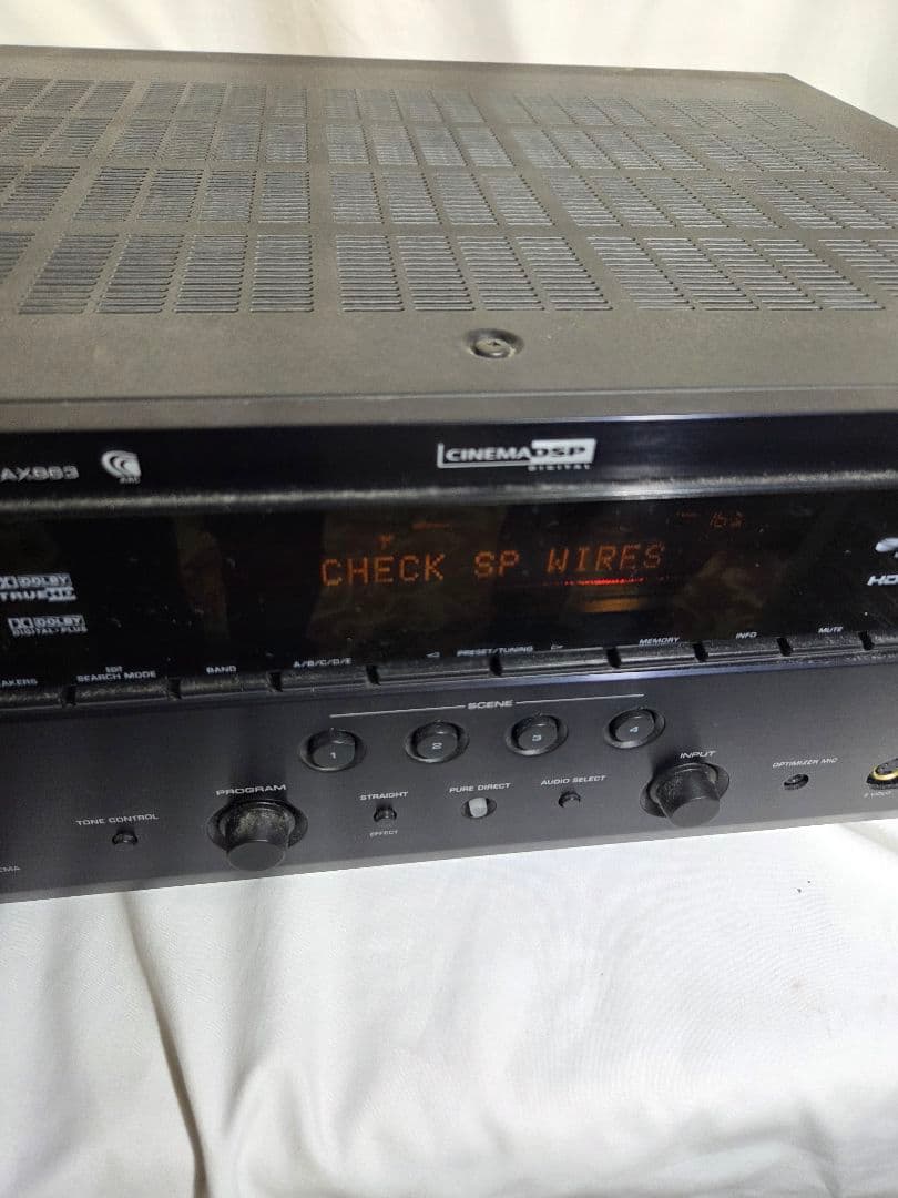 ジャンク YAMAHA DSP-AX863 AVアンプ 映像機器