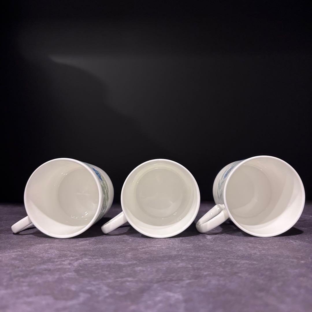 クレメンタイン カップ＆ソーサー 3客 ウェッジウッド黒壺 美品
