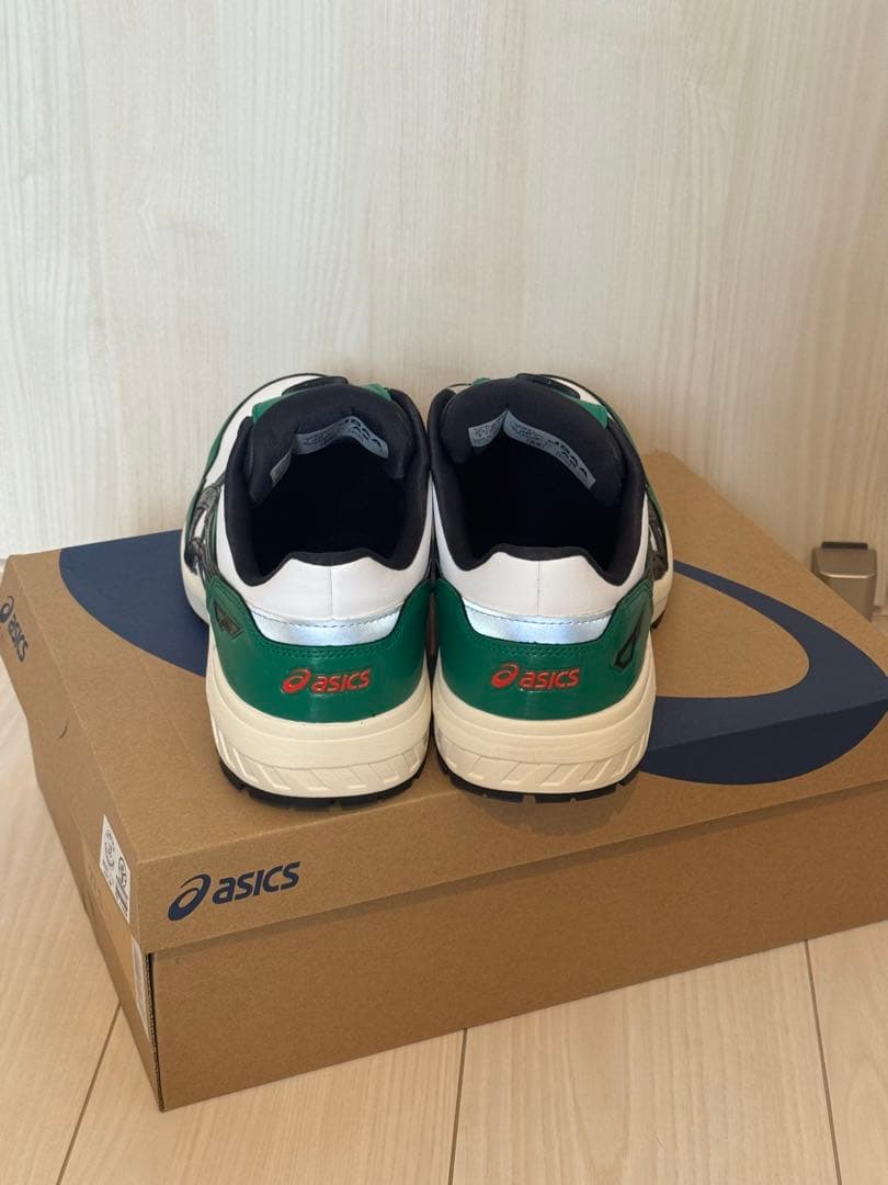 アシックス CP306 BOA 安全靴 グリーン限定カラー27.5センチ