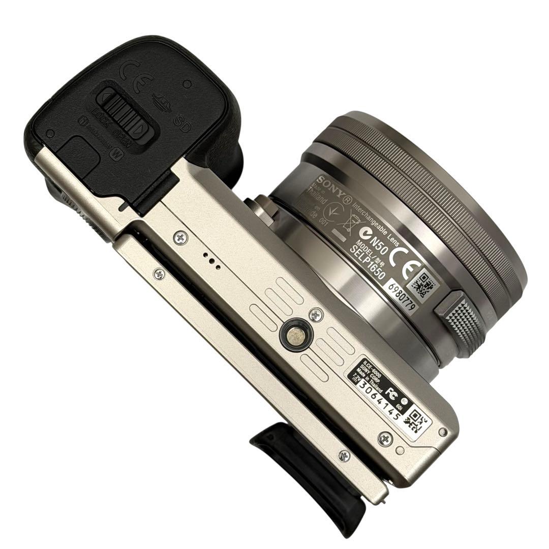 SONY α6000パワーズームレンズキット E PZ 16-50mm