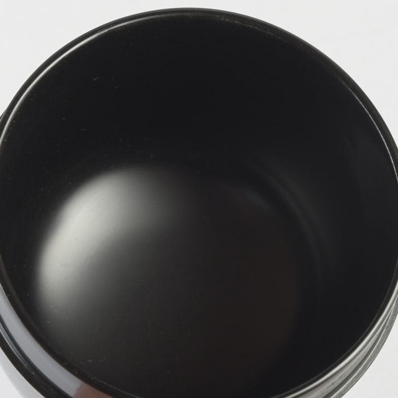 茶道具　漆塗　博堂造　松蒔絵　棗　共箱　V　9934