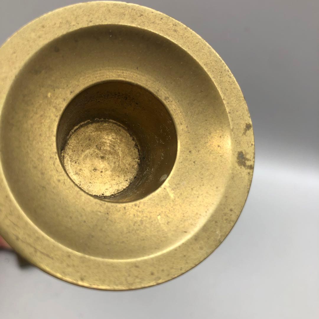 アンティークキャンドルホルダーろうそく立て燭台ビンテージ3個セット