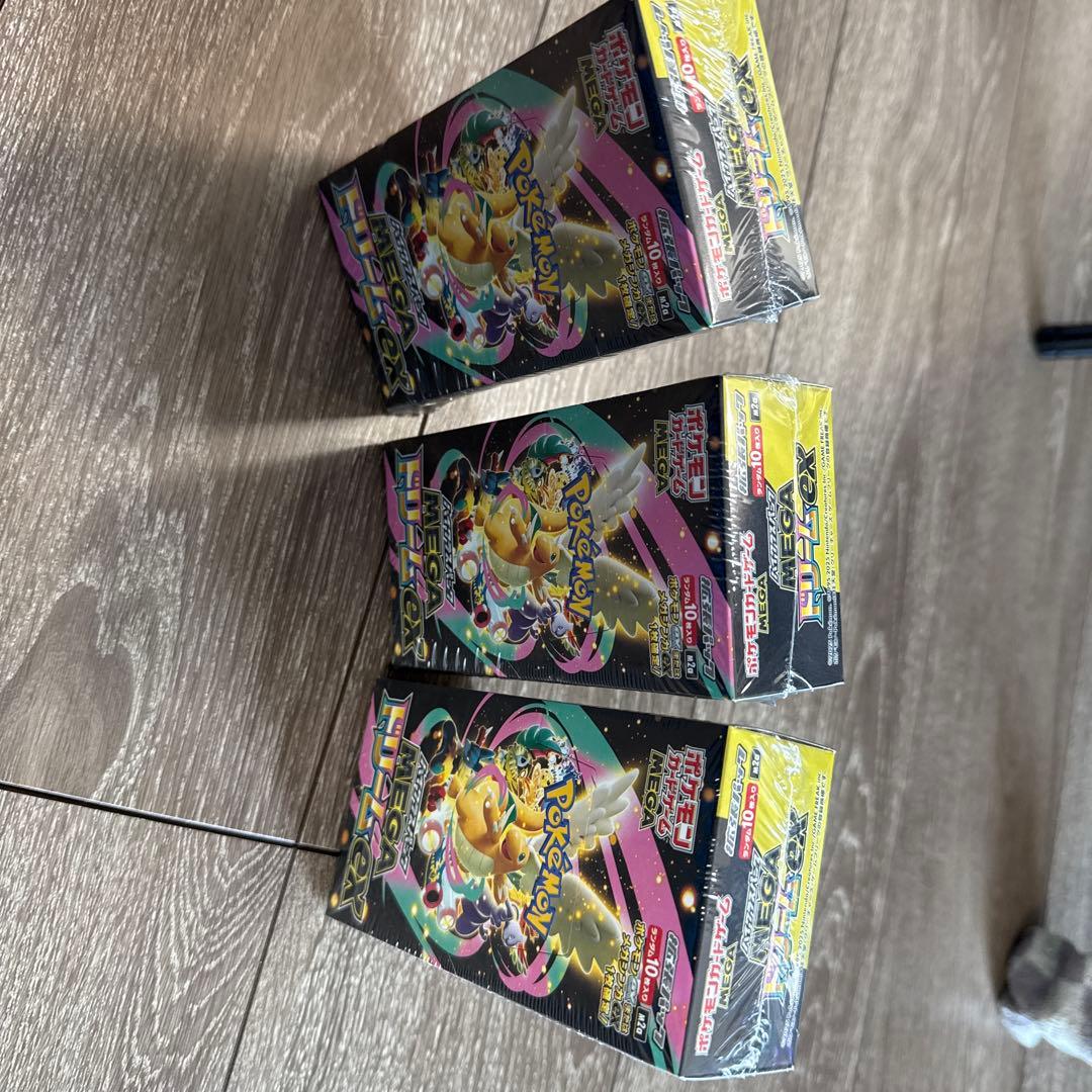 ポケモンカード MEGAドリームex 3Box