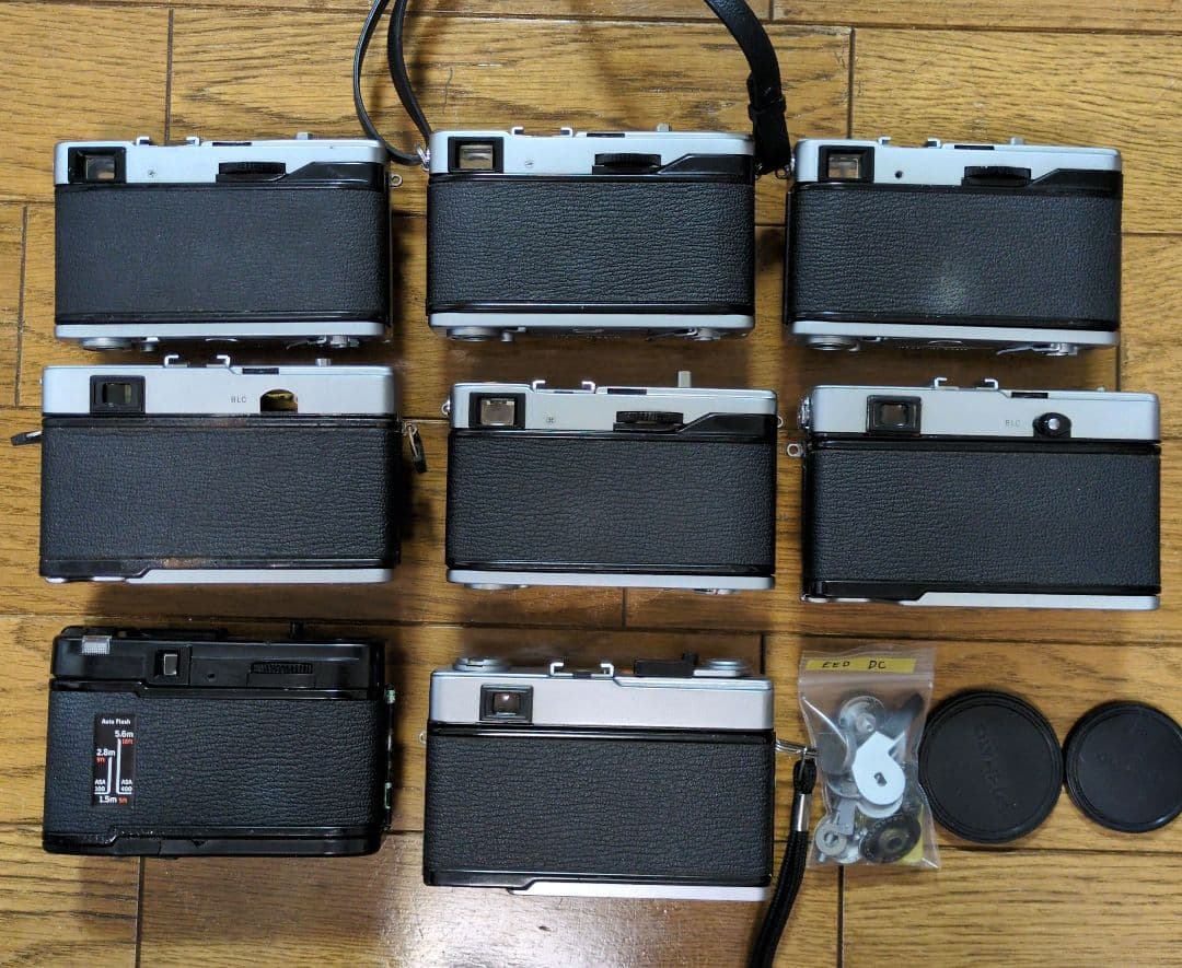 お*ち様 Olympus 35 EC DC ED EF パーツ取りジャンクセット