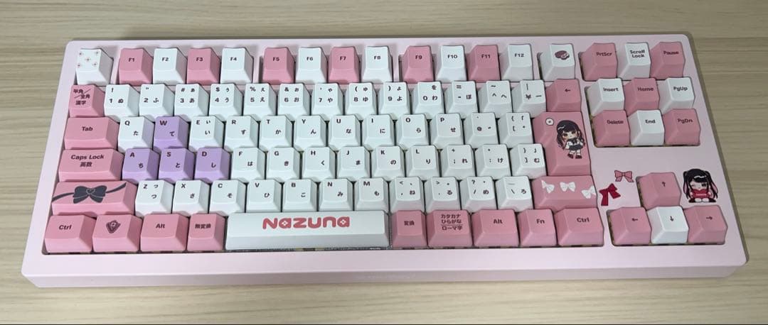 ぶいすぽ ゲーミングキーボード 花芽なずな