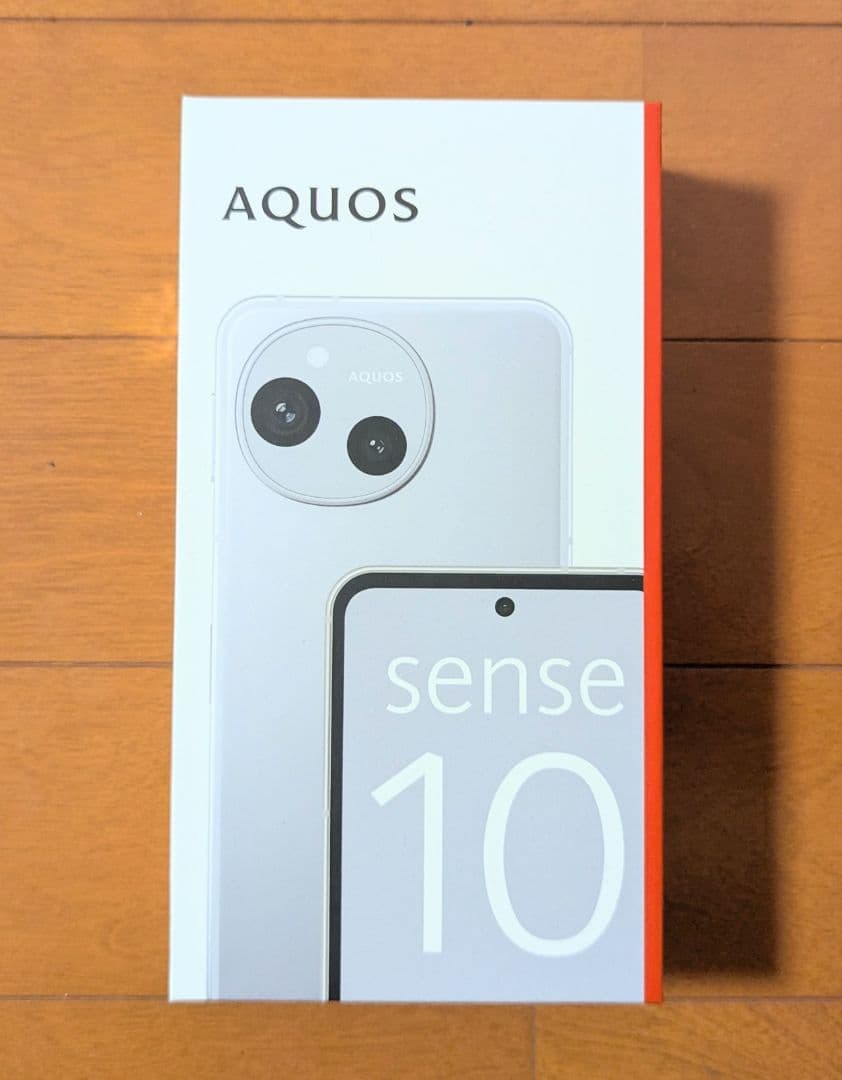 【新品未使用】AQUOS sense10 256GB　ライトシルバー