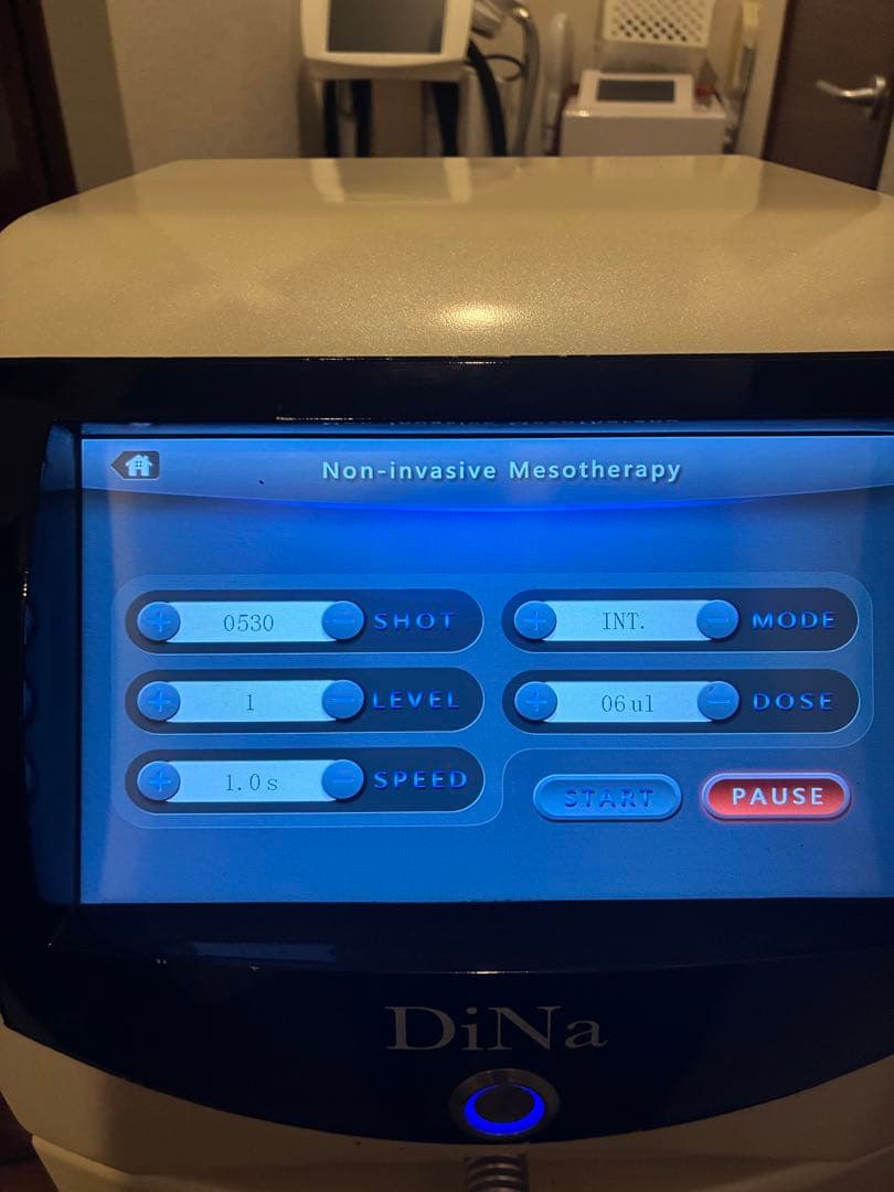 Dina ニードルレス エアイジェクター レモンボトル 美容液導入