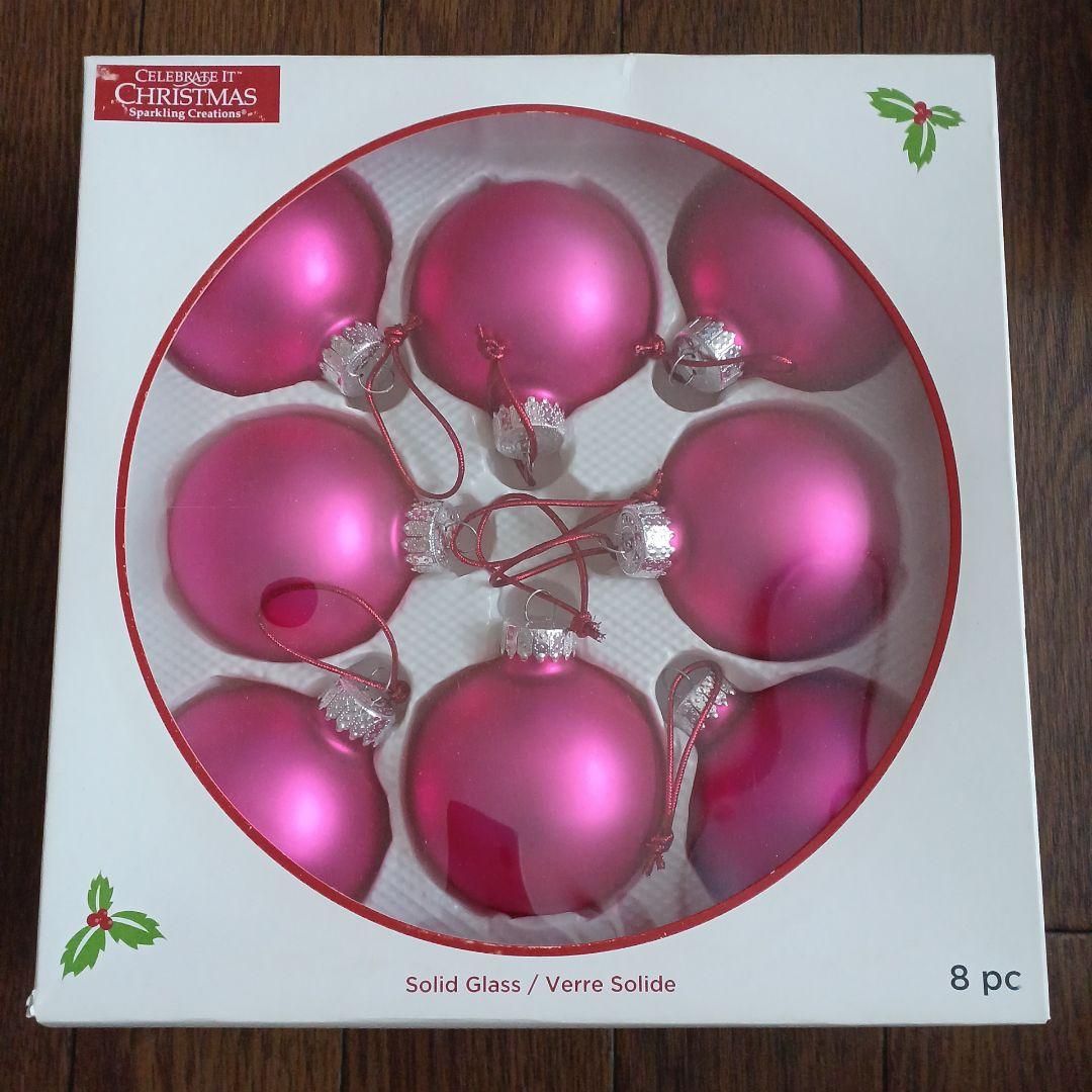 クリスマス ガラスオーナメント セット