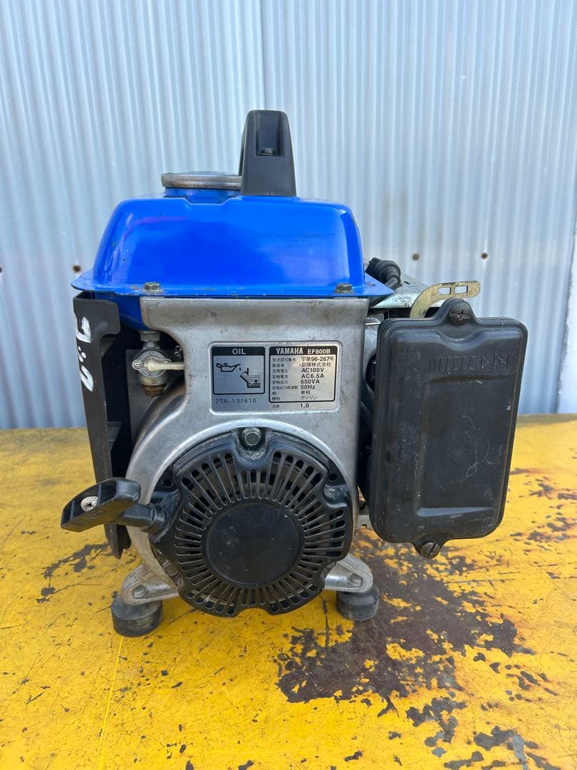 EF800B ヤマハ 発電機 動作品