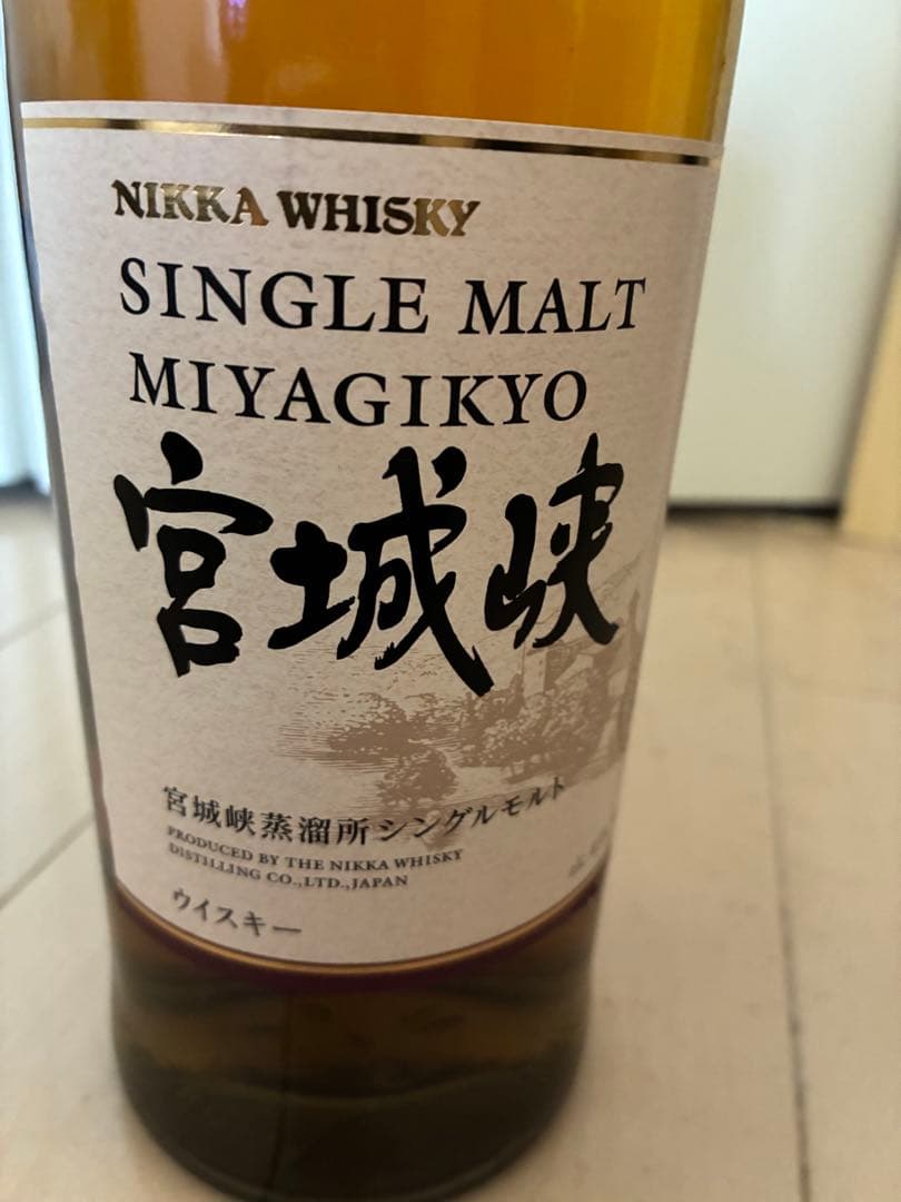 ニッカ　シングルモルトウイスキー 宮城峡700ml